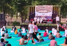 પાટણ શહેર સહિત જિલ્લામાં 12 મા આંતરરાષ્ટ્રીય યોગ દિવસની ઉજવણી કરાઈ..