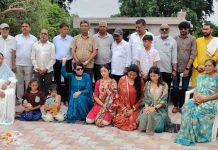 શ્રી પદ્મનાભજી મંદિર પરિસરના રામચંદ્રાવતીભોજન કક્ષની બહારની બાજુએ નિમૉણ થનાર શેડ નું દાતા પરિવારના હસ્તે ખાતમુહુર્ત કરાયું..